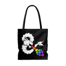 Load image into Gallery viewer, Ancient Dragon Rainbow Dice Flame - Tote Bag