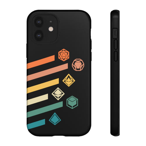 Retro Dice Rainbow - iPhone & Samsung Tough Cases