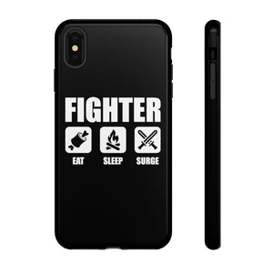 FIGHTER Eat Sleep Surge - iPhone & Samsung Tough Cases