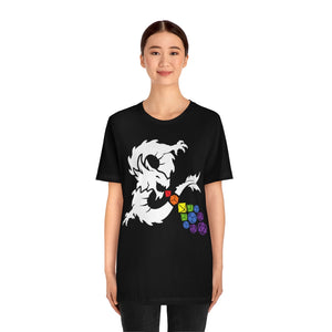 Ancient Dragon Rainbow Dice - DND T-Shirt