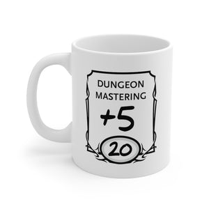 Dungeon Mastering +5 - Double Sided Mug