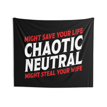 Load image into Gallery viewer, Chaotic Neutral Save Life Steal Wife - Tapestry
