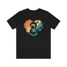 Load image into Gallery viewer, Ancient Dragon Retro Heart - DND T-Shirt