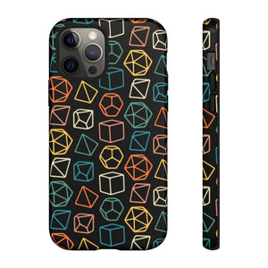 Retro Polyhedral - iPhone & Samsung Tough Cases