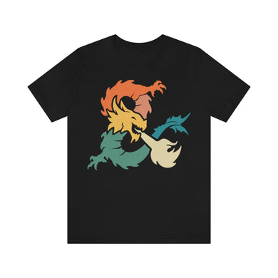 Ancient Dragon Retro - DND T-Shirt