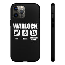 Load image into Gallery viewer, WARLOCK Eat Sleep Eldritch Blast - iPhone &amp; Samsung Tough Cases