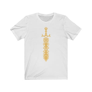 Gold Dice Sword - DND T-Shirt