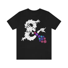 Load image into Gallery viewer, Ancient Dragon Cyberpunk Dice - DND T-Shirt