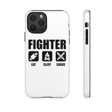 Load image into Gallery viewer, FIGHTER Eat Sleep Surge - iPhone &amp; Samsung Tough Cases