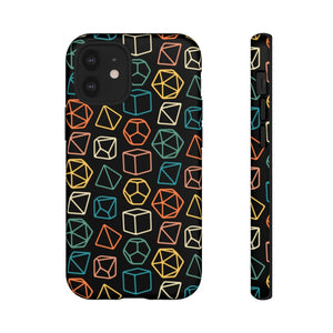 Retro Polyhedral - iPhone & Samsung Tough Cases