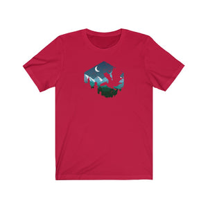 Moonlight Flight Dragon Castle - DND T-Shirt