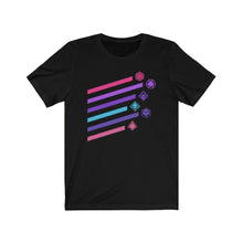 Load image into Gallery viewer, Cyberpunk Dice Rainbow - DND T-Shirt