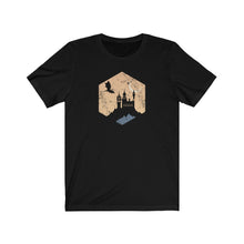 Load image into Gallery viewer, Crescent Moon Dragon Castle - DND T-Shirt