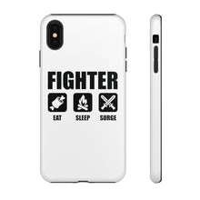 Load image into Gallery viewer, FIGHTER Eat Sleep Surge - iPhone &amp; Samsung Tough Cases