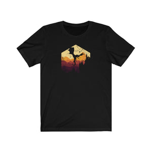 Autumn Sunset Dragon Castle - DND T-Shirt