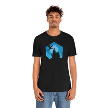 Load image into Gallery viewer, Blue Moon Dragon Castle - DND T-Shirt