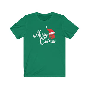 Merry Critmas D20 Santa - DND T-Shirt