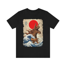 Load image into Gallery viewer, Tarrasque Kanagawa Wave - DND T-Shirt