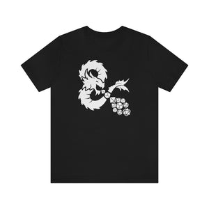 Ancient Dragon Dice Flame - DND T-Shirt