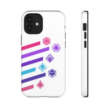 Load image into Gallery viewer, Cyberpunk Dice Rainbow - iPhone &amp; Samsung Tough Cases