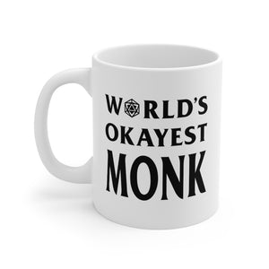 World's Okayest Monk - Double Sided Mug