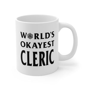 World's Okayest Cleric - Double Sided Mug