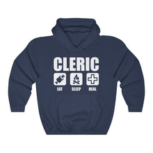 Load image into Gallery viewer, CLERIC Eat Sleep Heal - Hooded Sweatshirt