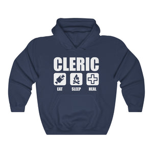 CLERIC Eat Sleep Heal - Hooded Sweatshirt