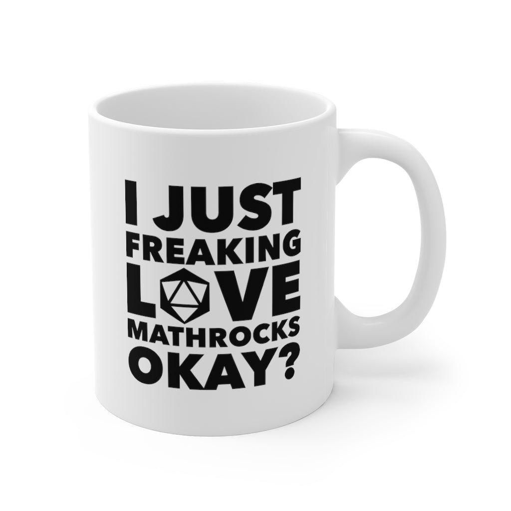 I Love Mathrocks - Double Sided Mug