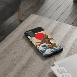 Tarrasque Kanagawa Wave - Tough Phone Case (iPhone, Samsung, Pixel)