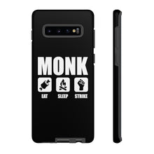 Load image into Gallery viewer, MONK Eat Sleep Strike - iPhone &amp; Samsung Tough Cases