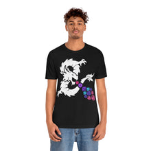 Load image into Gallery viewer, Ancient Dragon Cyberpunk Dice - DND T-Shirt