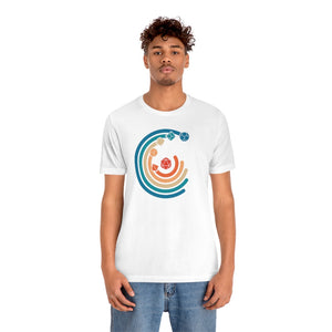 Retro Dice Spiral - DND T-Shirt
