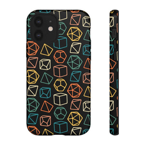 Retro Polyhedral - iPhone & Samsung Tough Cases