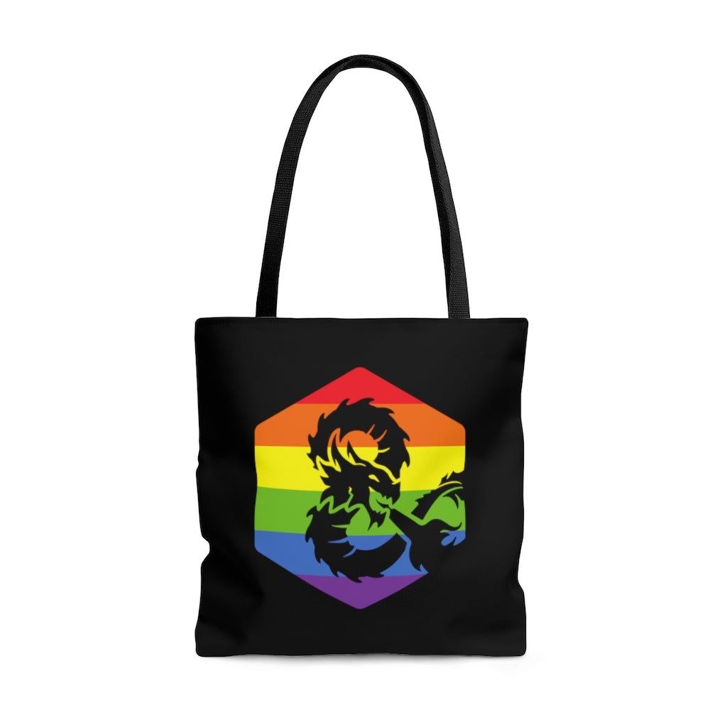 Ancient Dragon Rainbow D20 - Tote Bag