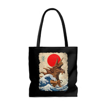 Load image into Gallery viewer, Tarrasque Kanagawa Wave - Tote Bag