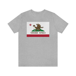 Tarrasque Republic Flag - DND T-Shirt