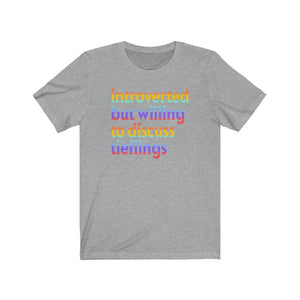 Introverted but Tieflings - DND T-Shirt