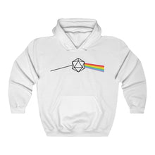 Load image into Gallery viewer, Dark Side of the D20 - Hooded Sweatshirt