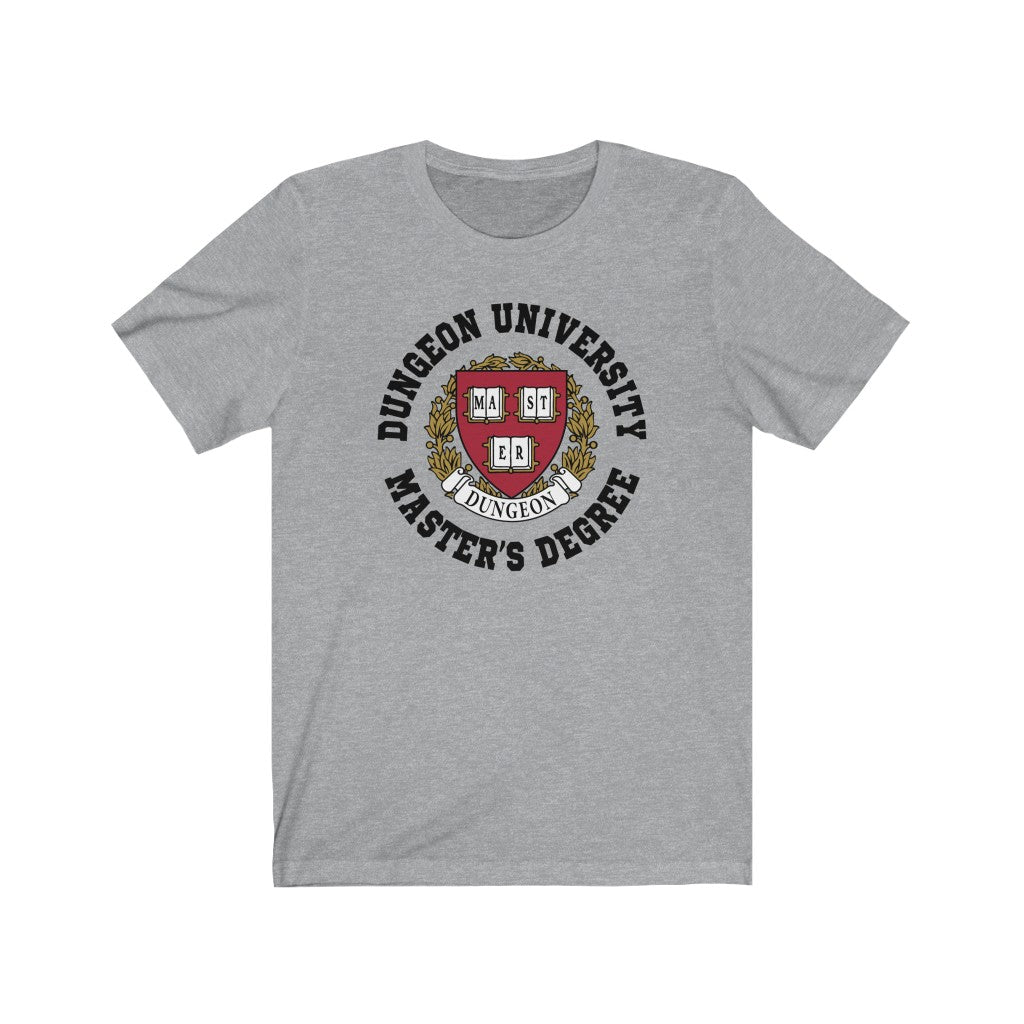 Dungeon University Master's Degree - DND T-Shirt