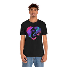 Load image into Gallery viewer, Ancient Dragon Cyberpunk Heart - DND T-Shirt