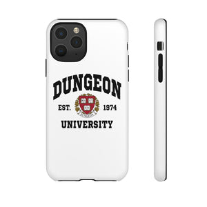 Dungeon University Master's Degree - iPhone & Samsung Tough Cases