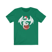 Load image into Gallery viewer, Santa Dragon D20 - DND T-Shirt
