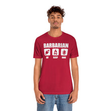 Load image into Gallery viewer, BARBARIAN Eat Sleep Rage - DND T-Shirt