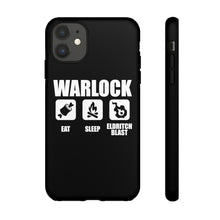 Load image into Gallery viewer, WARLOCK Eat Sleep Eldritch Blast - iPhone &amp; Samsung Tough Cases