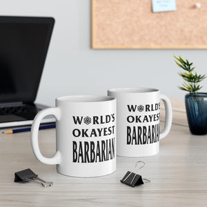World's Okayest Barbarian - Double Sided Mug