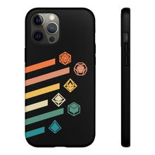 Load image into Gallery viewer, Retro Dice Rainbow - iPhone &amp; Samsung Tough Cases