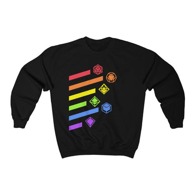 Big Flying Dice Rainbow - Pullover Sweatshirt