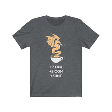 Load image into Gallery viewer, Cup of Dragon Coffee - DND T-Shirt