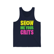 Load image into Gallery viewer, Show Me Your Crits - DND Tank Top